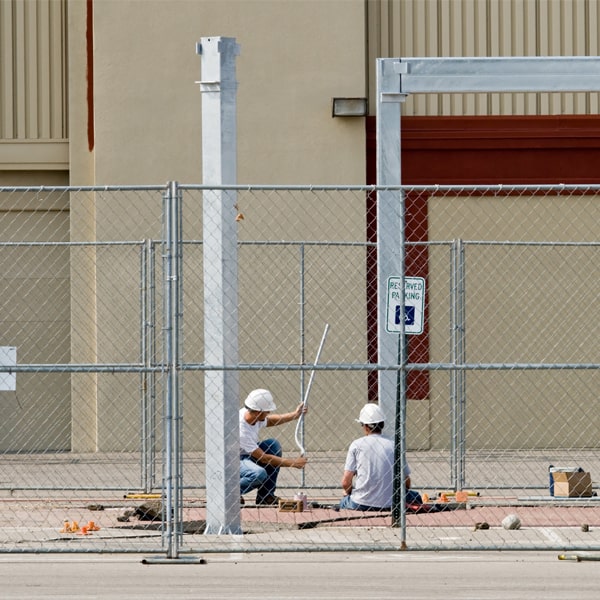 how much time can i lease the temporary fence for my building site or event in Rydal GA